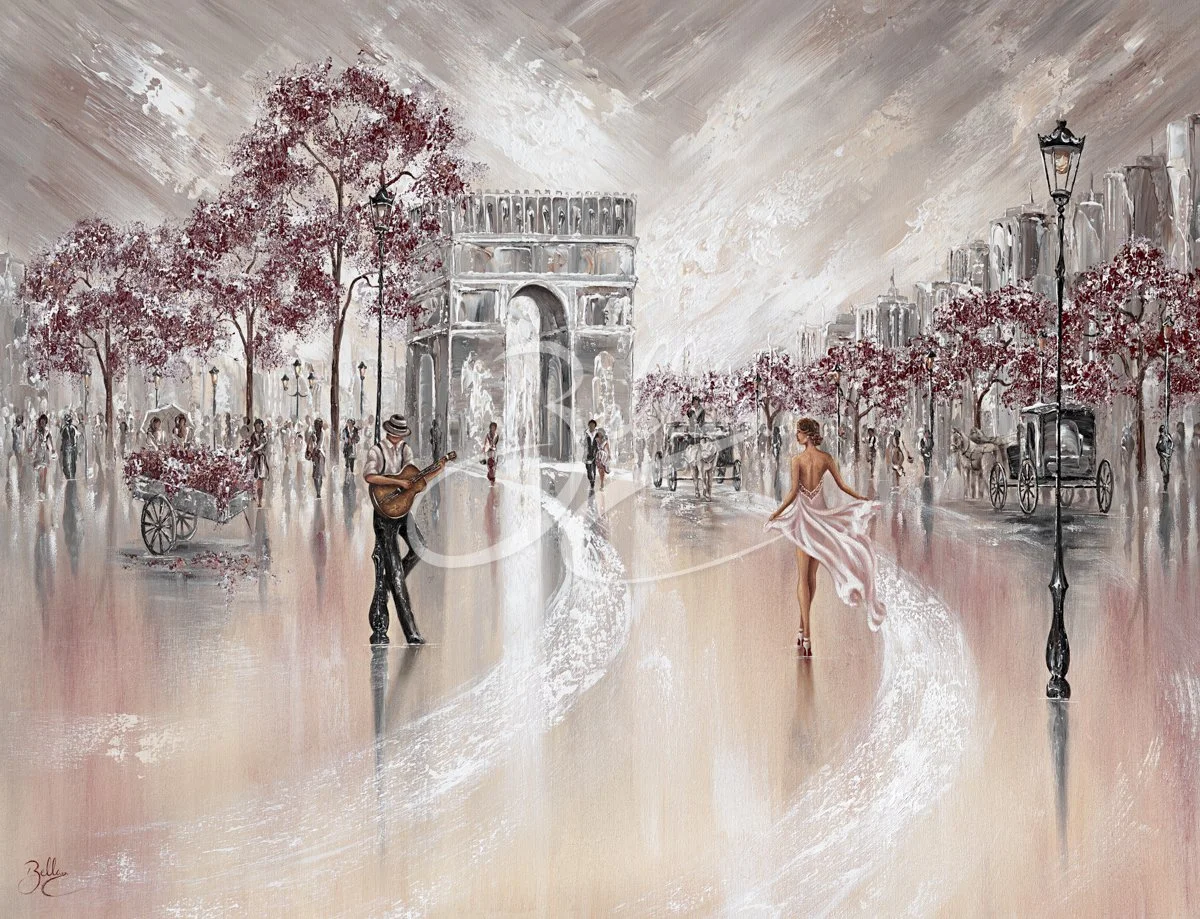 Cityscape Paintings by Isabella karolewicz — Bella's Art Studio